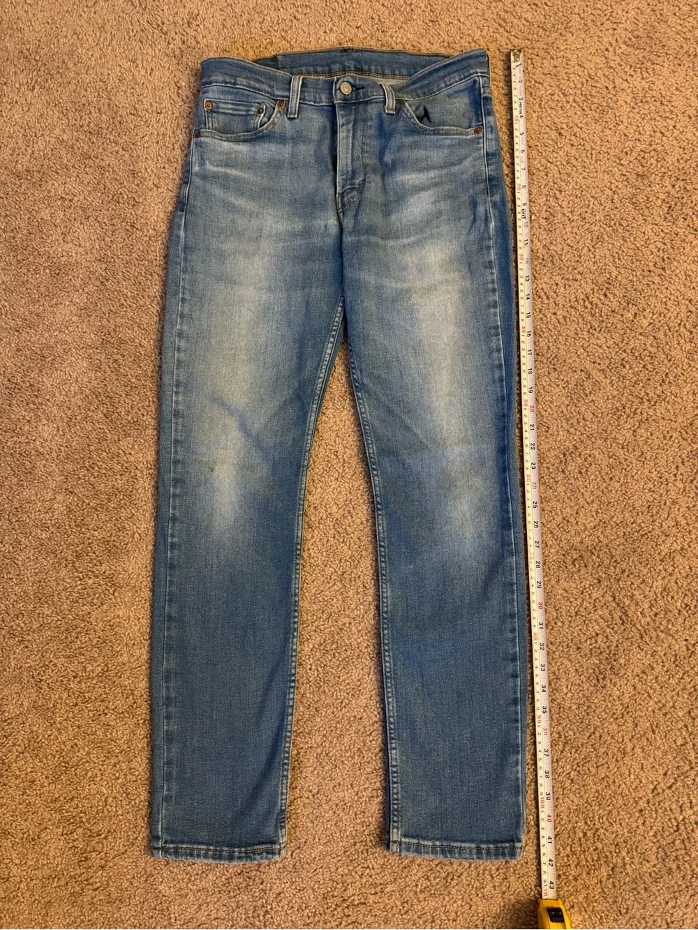 Levi's 511 Vintage Men Blue Straight Jeans